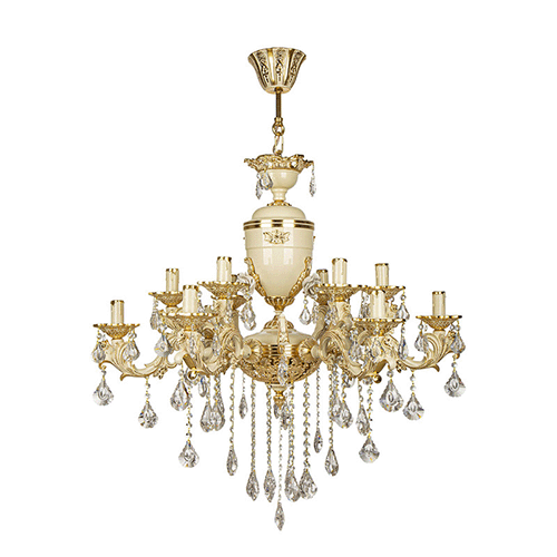 لوستر دکوراتیو 12 شعله - تصویر 2