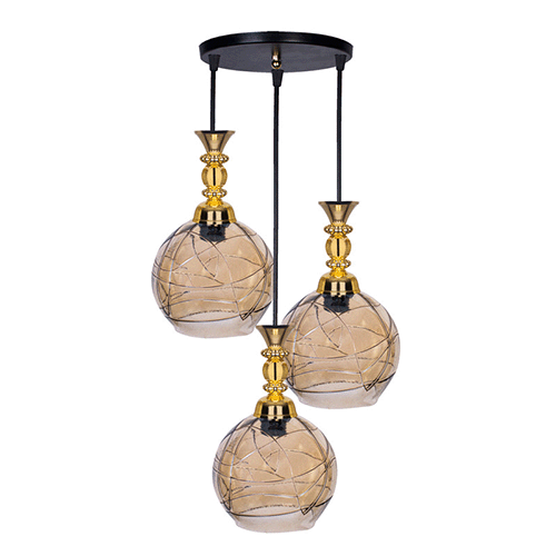 لوستر سقفی روشنایی بزرگ